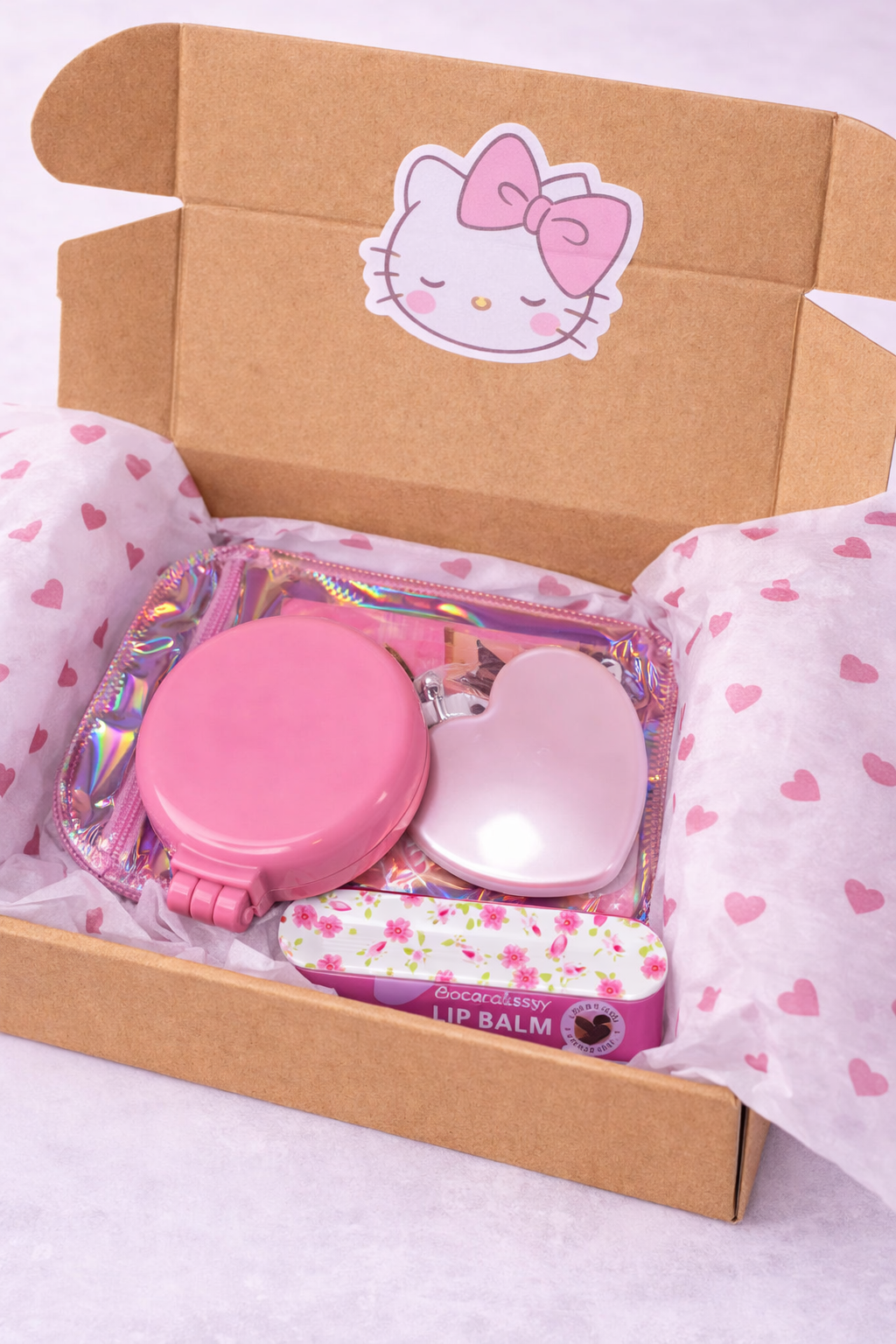 SCOOPSTHATSCUTE Self Care Letterbox Gift | Pastel Pamper Box