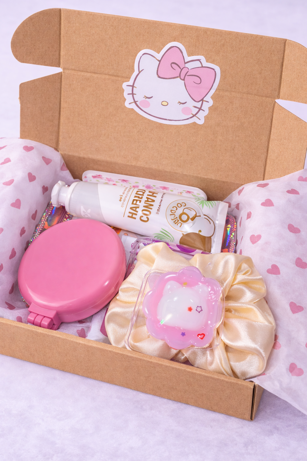 SCOOPSTHATSCUTE Self Care Letterbox Gift | Pastel Pamper Box