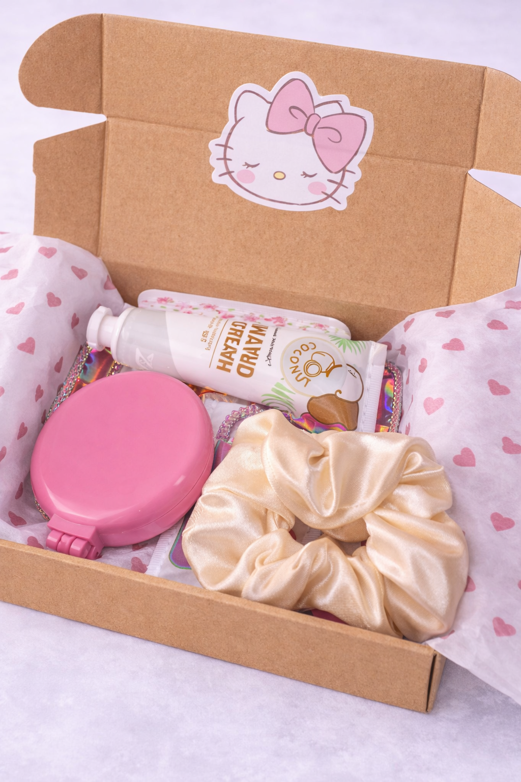 SCOOPSTHATSCUTE Self Care Letterbox Gift | Pastel Pamper Box