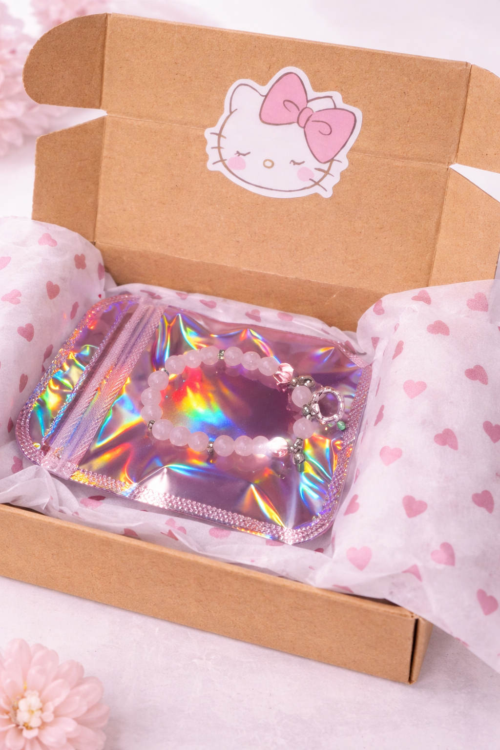 SCOOPSTHATSCUTE Self Care Letterbox Gift | Pastel Pamper Box