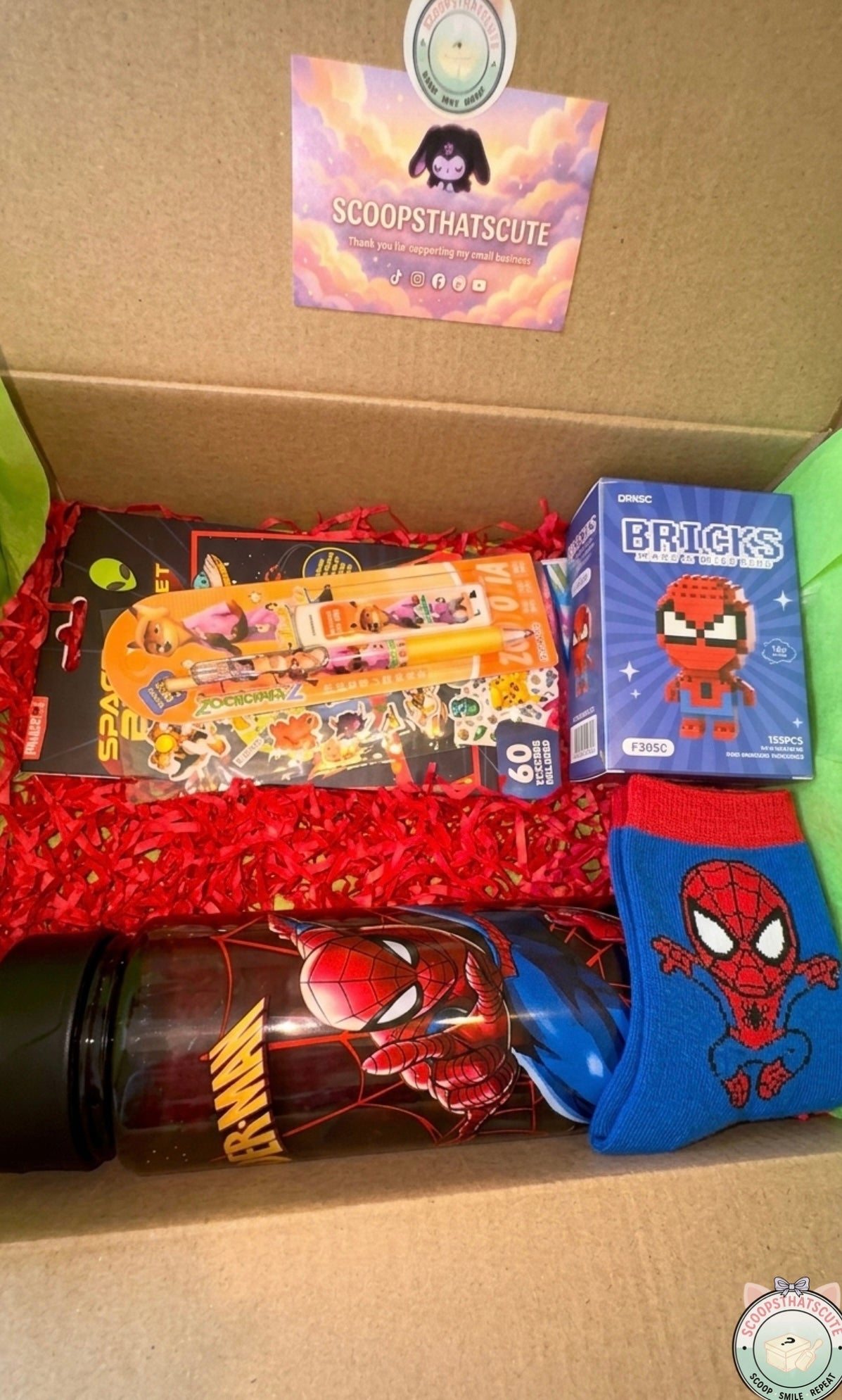 Boys Mystery Bundle 💙 | Surprise Gift Box | Fidget, Toys & Themed Items
