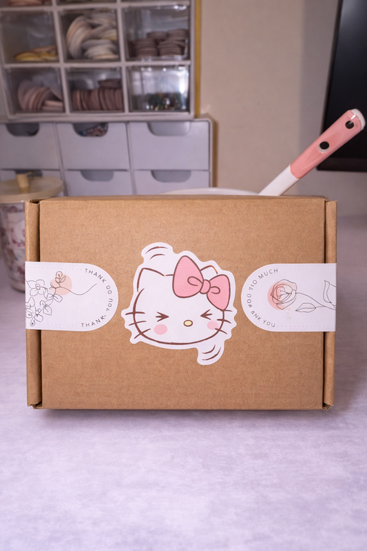 SCOOPSTHATSCUTE Self Care Letterbox Gift | Pastel Pamper Box